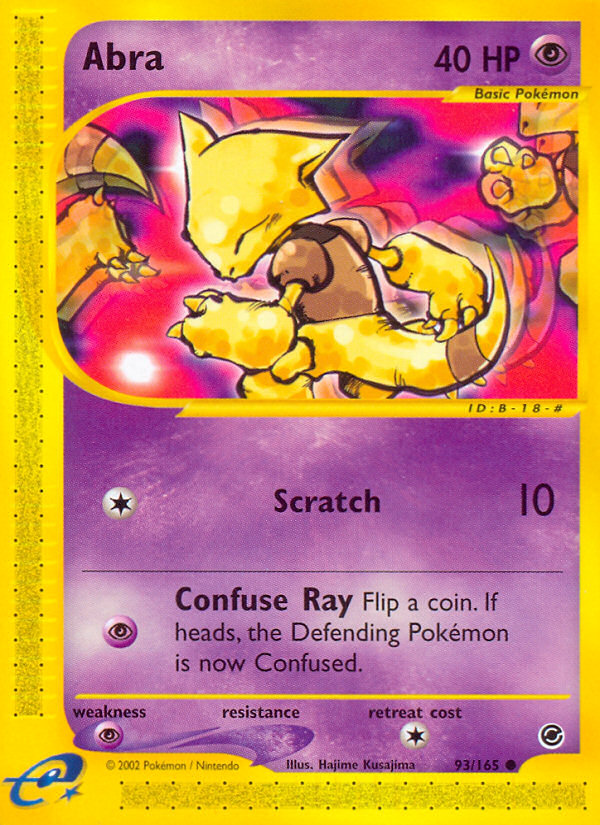 1995 abra pokemon card value #43 Prices | Base Set Retreat Cost Abra 1st Edition | eBay