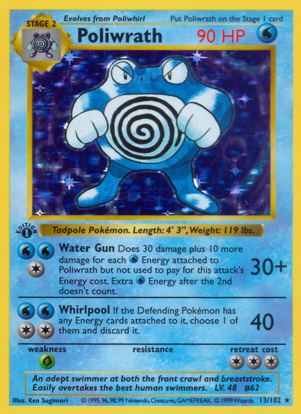 Poliwrath - Base (13/102)