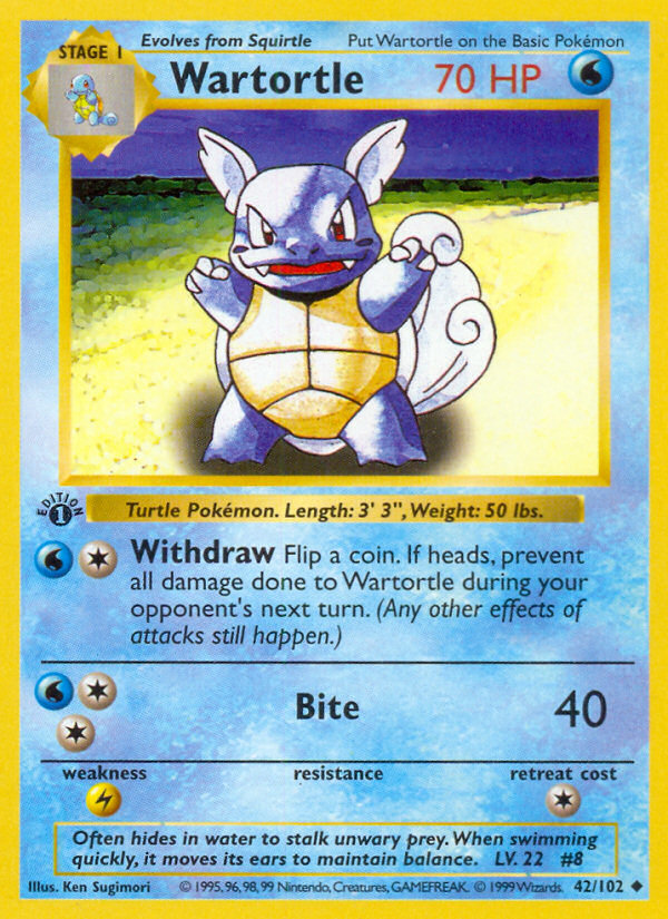 Wartortle - Base (42/102)