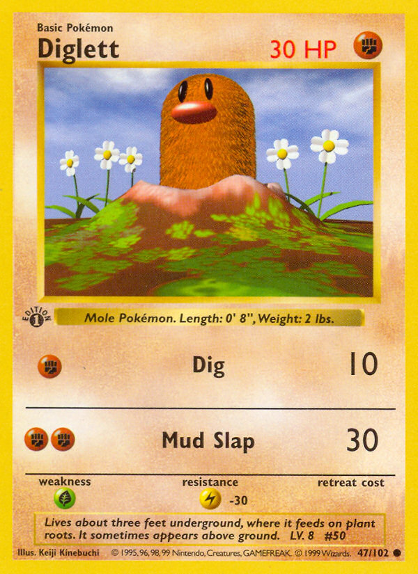 Diglett - Base (47/102)