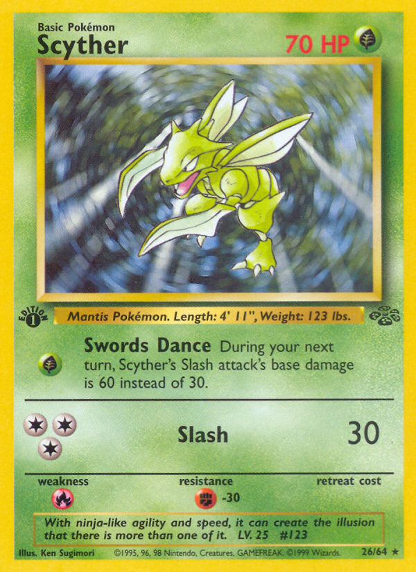 Scyther - Jungle (26/64)