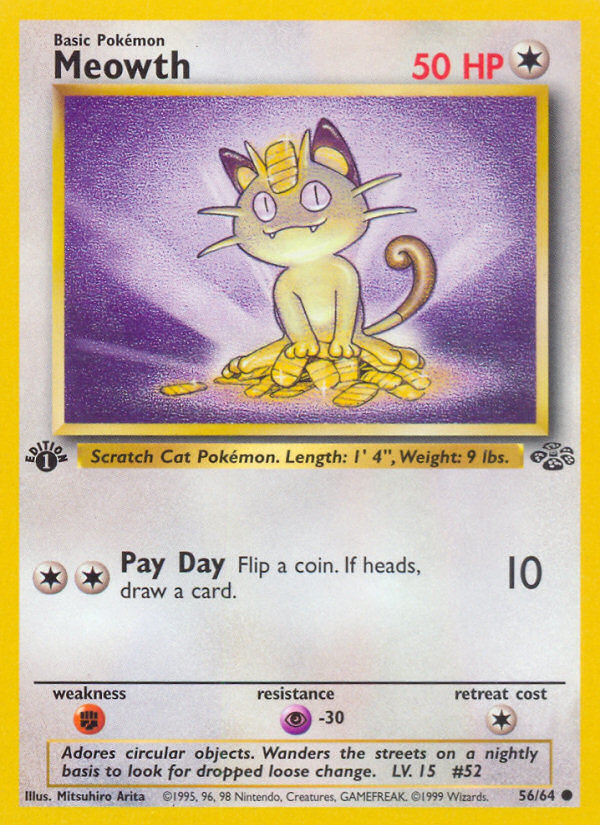 Meowth - Jungle (56/64)