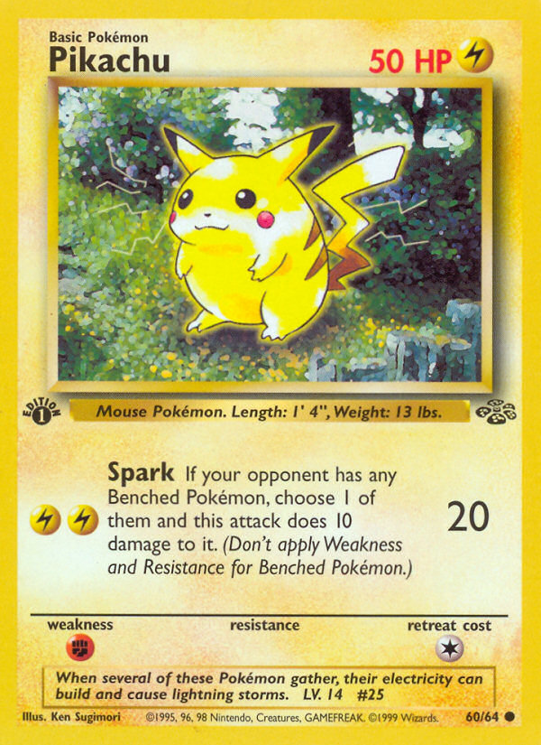 Pikachu - Jungle (60/64)