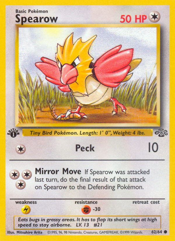Spearow - Jungle (62/64)