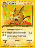 Raichu - Fossil (29/62) 1st Edition