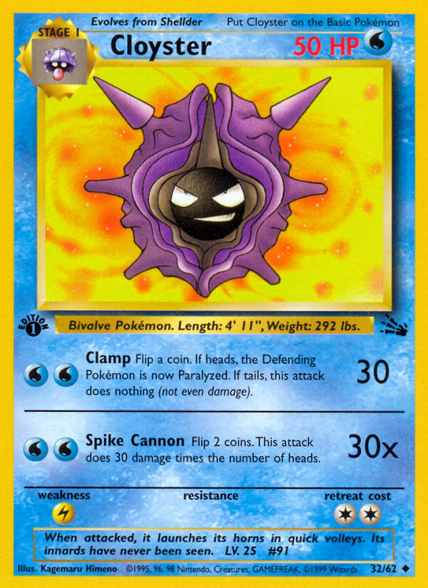 Cloyster - Fossil (32/62)
