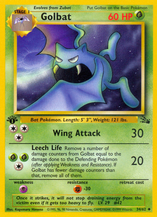 Golbat - Fossil (34/62)
