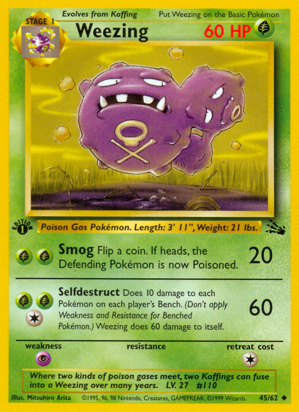 Weezing - Fossil (45/62)