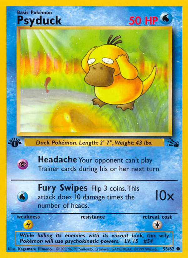Psyduck - Fossil (53/62)