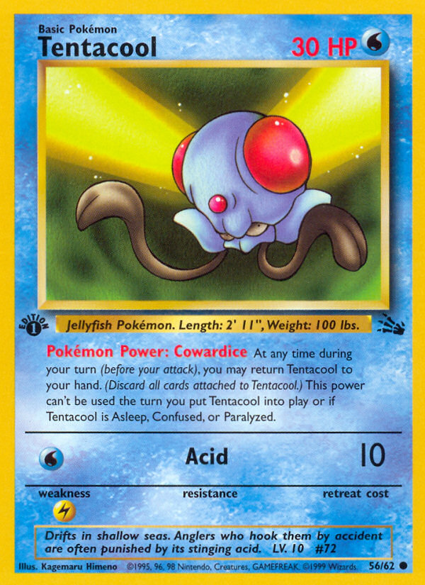 Tentacool - Fossil (56/62)