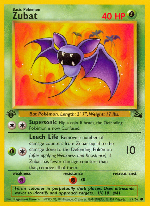 Zubat - Fossil (57/62)
