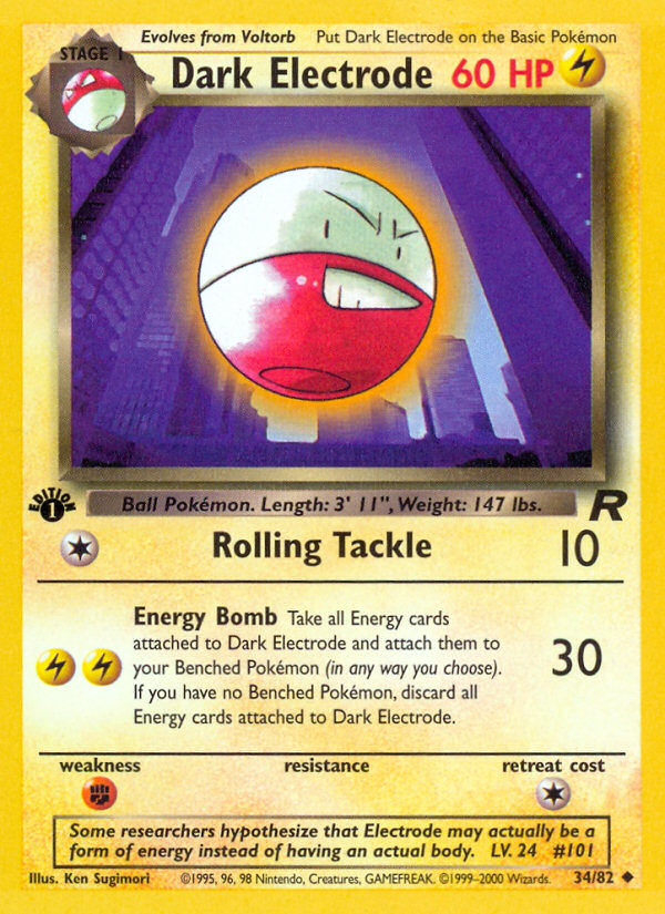 Dark Electrode - Team Rocket (34/82)