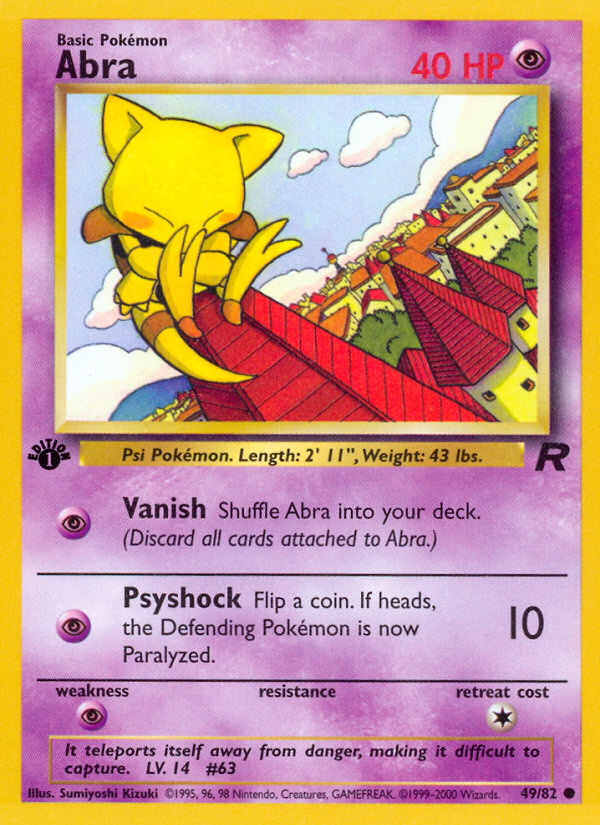 Abra - Team Rocket (49/82)