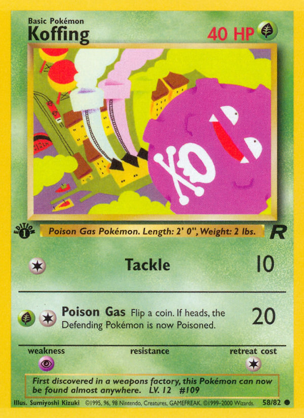 Koffing - Team Rocket (58/82)