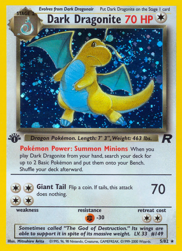 Dark Dragonite - Team Rocket (5/82)