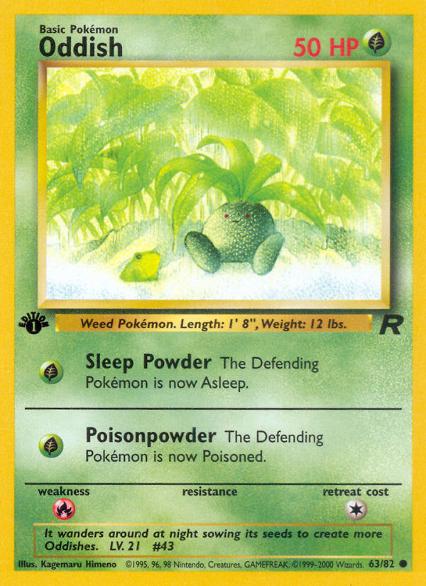Oddish - Team Rocket (63/82)