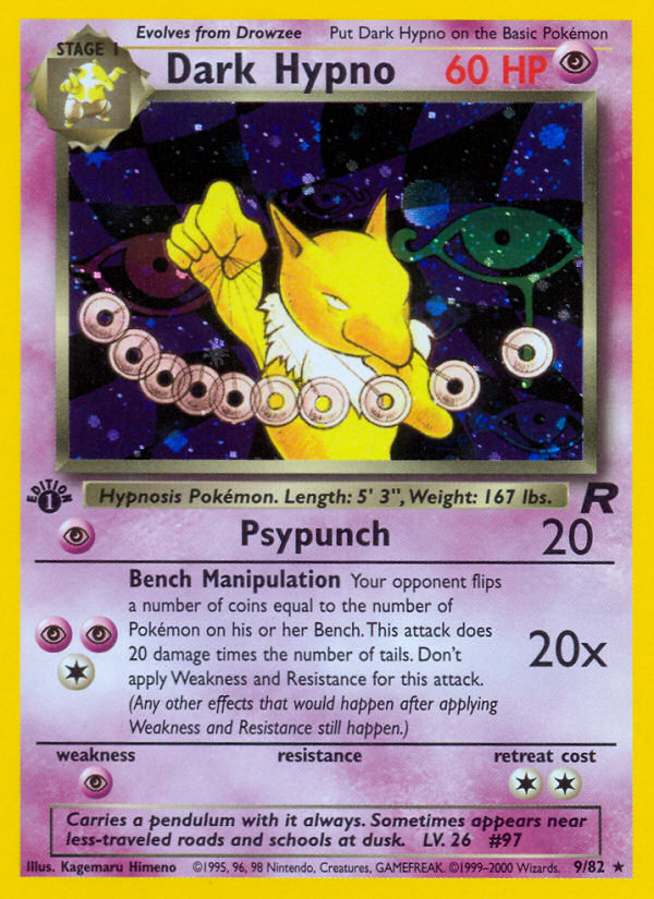 Dark Hypno - Team Rocket (9/82)
