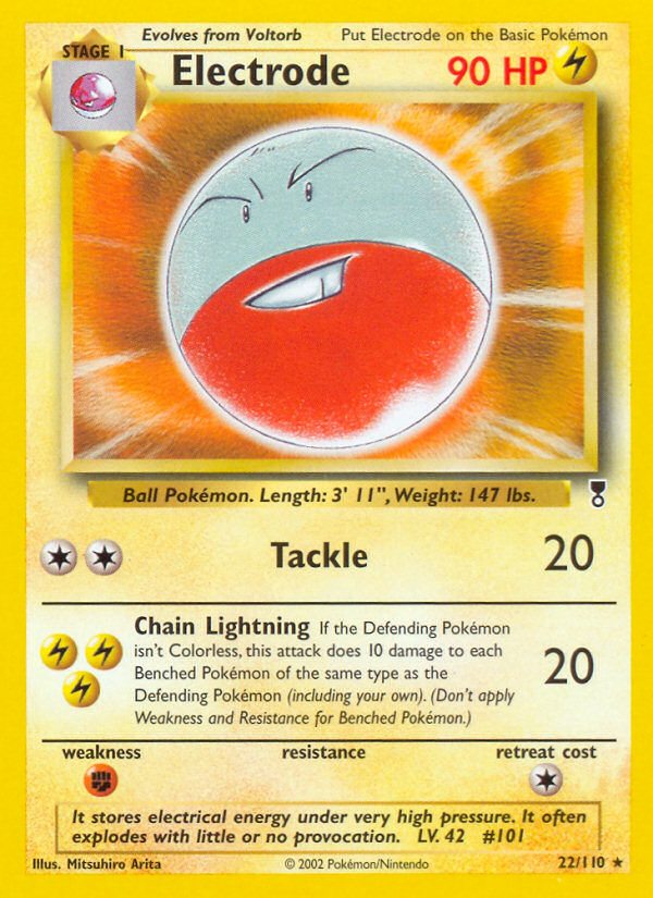 Electrode - Legendary Collection (22/110)