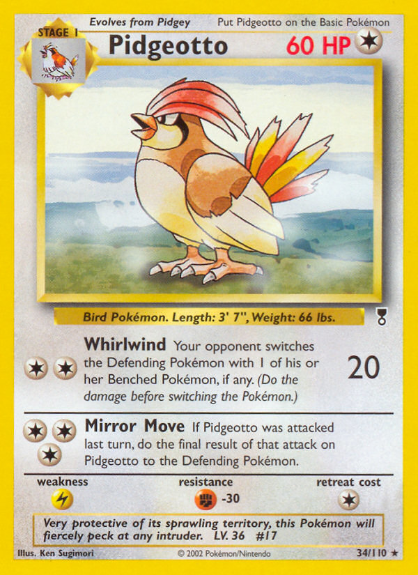 Pidgeotto - Legendary Collection (34/110)