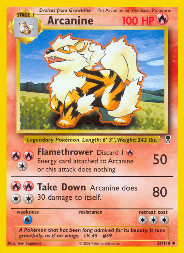 Arcanine - Legendary Collection (36/110)