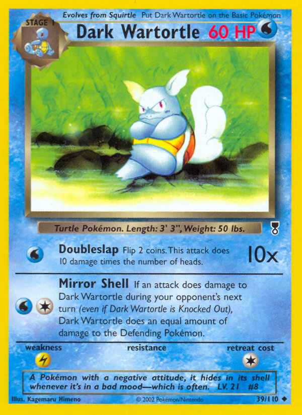 Dark Wartortle - Legendary Collection (39/110)