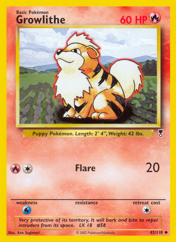 Growlithe - Legendary Collection (45/110)