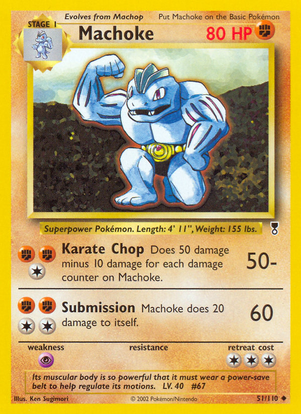 Machoke - Legendary Collection (51/110)