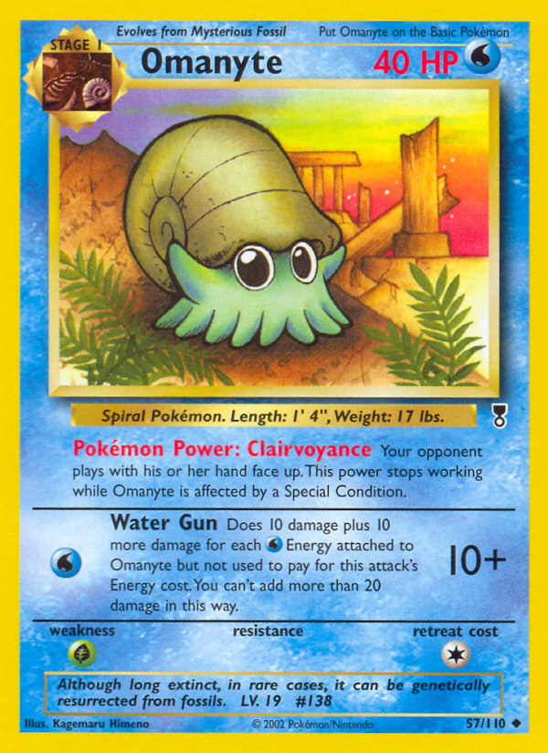 Omanyte - Legendary Collection (57/110)