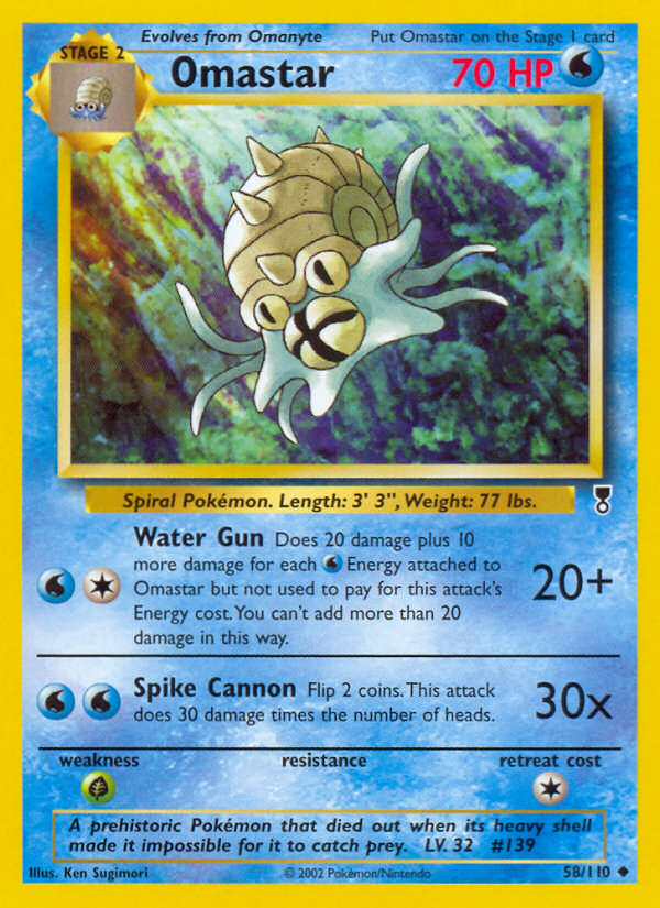 Omastar - Legendary Collection (58/110)
