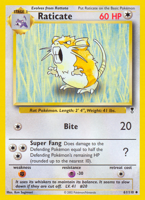 Raticate - Legendary Collection (61/110)