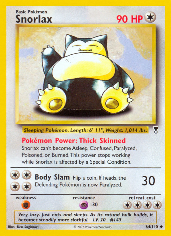 Snorlax - Legendary Collection (64/110)