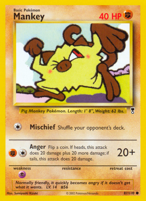 Mankey - Legendary Collection (81/110)
