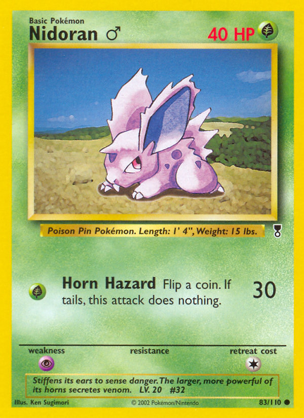 Nidoran ♂ - Legendary Collection (83/110)
