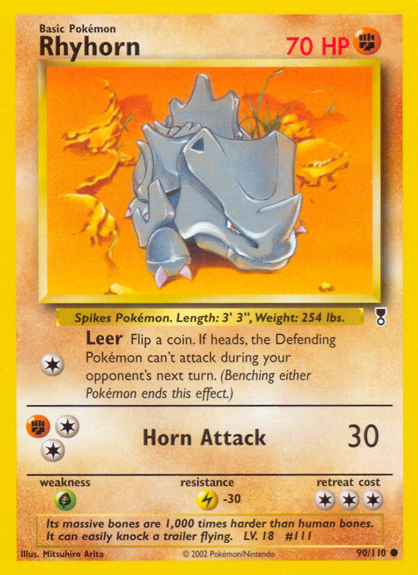 Rhyhorn - Legendary Collection (90/110)