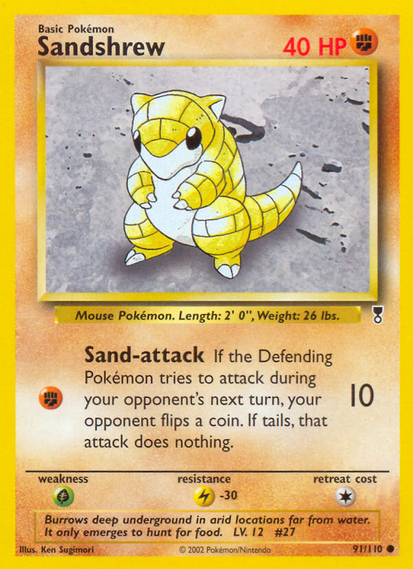 Sandshrew - Legendary Collection (91/110)
