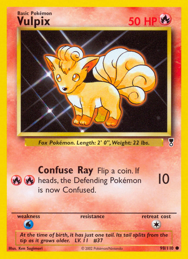 Vulpix - Legendary Collection (98/110)