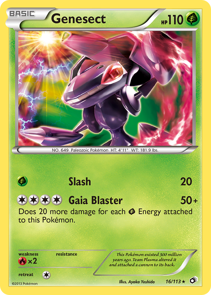 Genesect - Legendary Treasures (16/113)