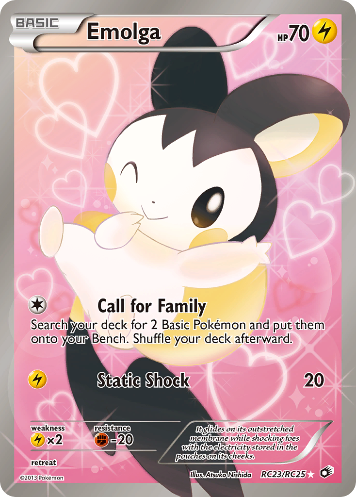 Emolga - Legendary Treasures (RC23/113)