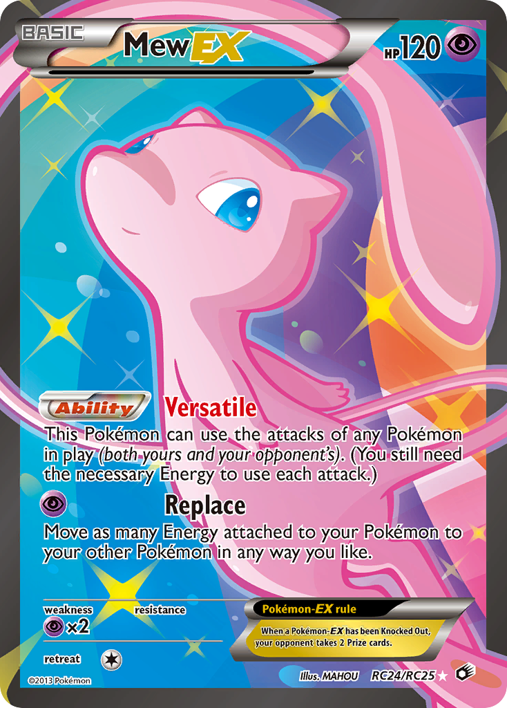 Mew-EX - Legendary Treasures (RC24/113)