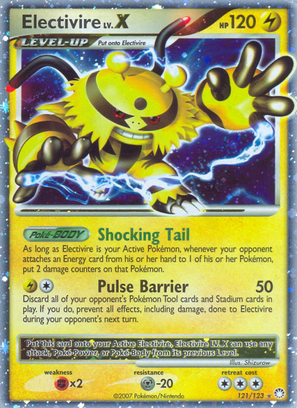 Electivire LV.X - Mysterious Treasures (121/123)