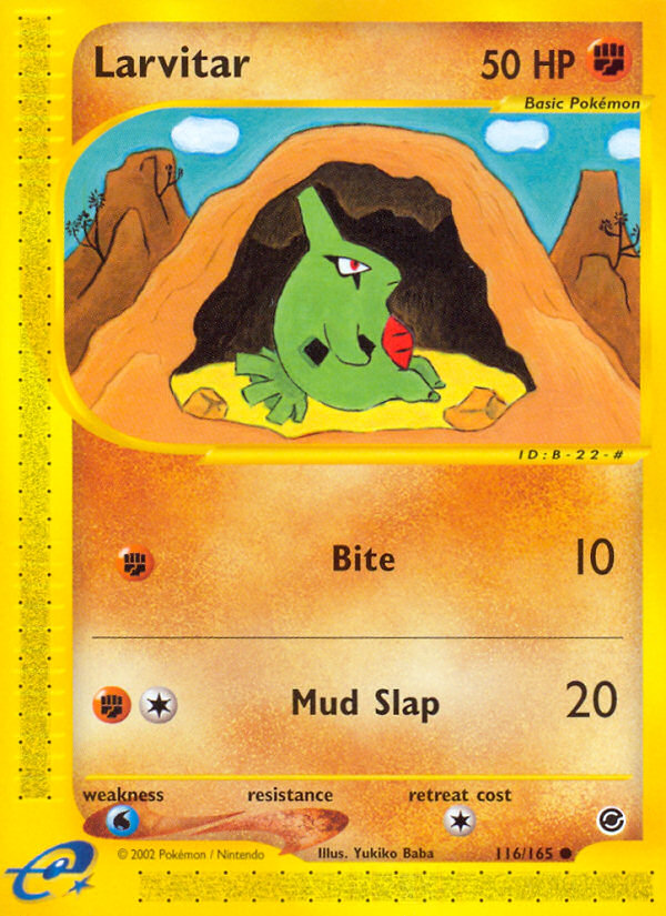 Larvitar - Expedition Base Set (116/165)