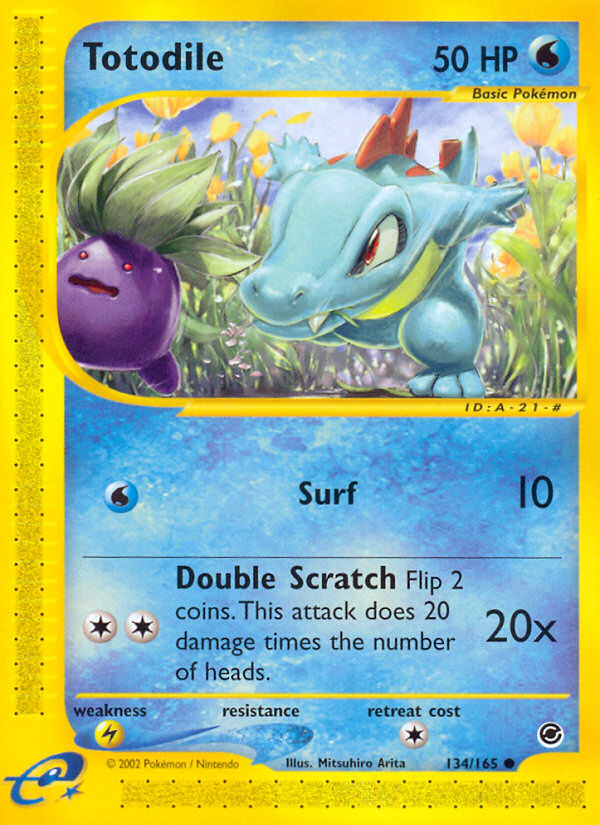 Totodile - Expedition Base Set (134/165)