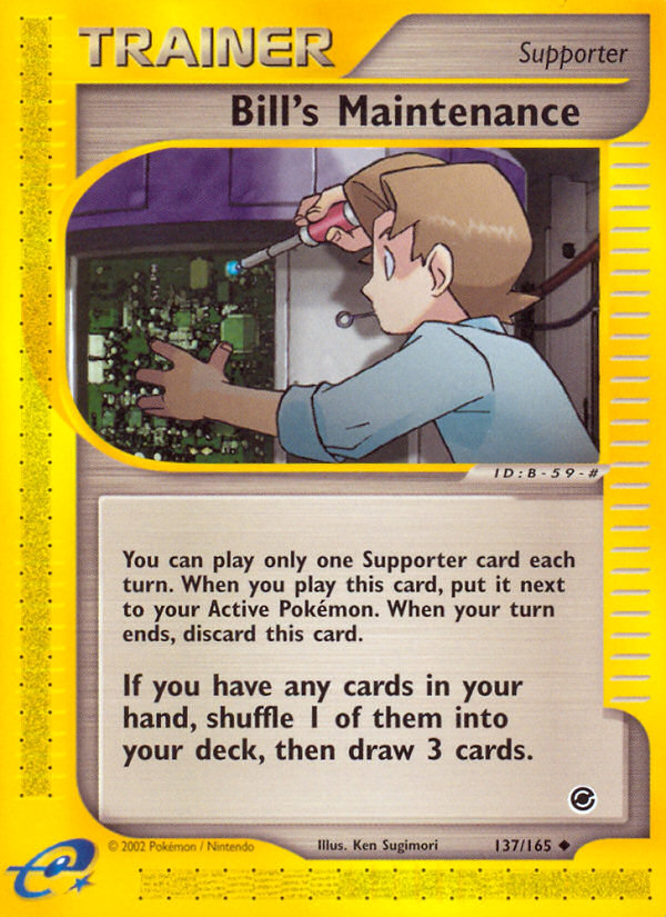 Bill's Maintenance - Expedition Base Set (137/165)