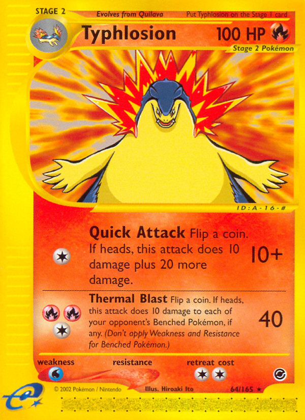 Typhlosion - Expedition Base Set (64/165)