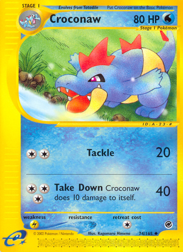 Croconaw - Expedition Base Set (74/165)