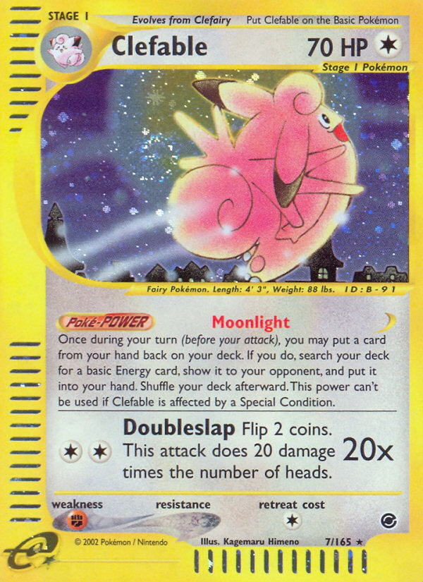 Clefable - Expedition Base Set (7/165)