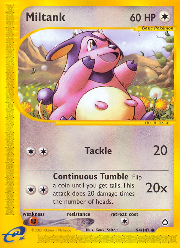 Miltank - Aquapolis (94/147)