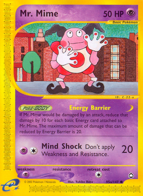 Mr. Mime - Aquapolis (95a/147)