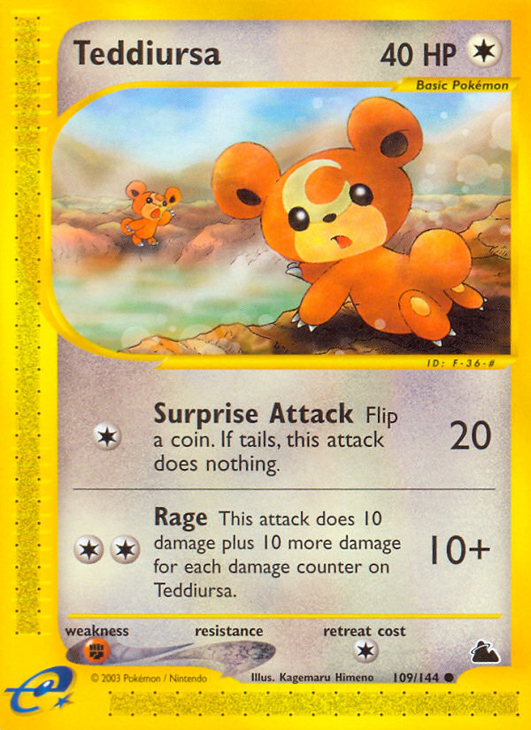Teddiursa - Skyridge (109/144)