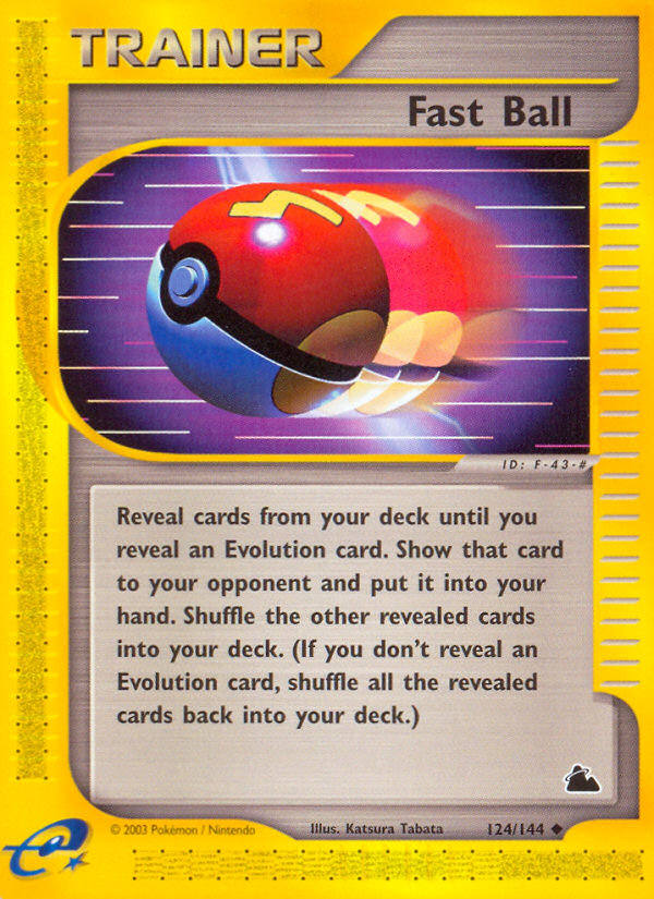 Fast Ball - Skyridge (124/144)